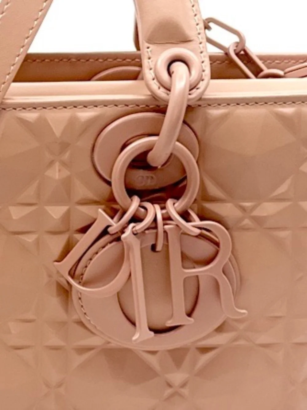 Christian Dior Lady D-Joy Handbag - Rose Des Vents
